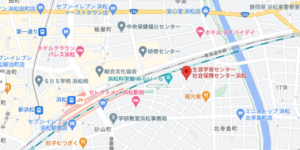 アクセス 地図 社会保険センター浜松